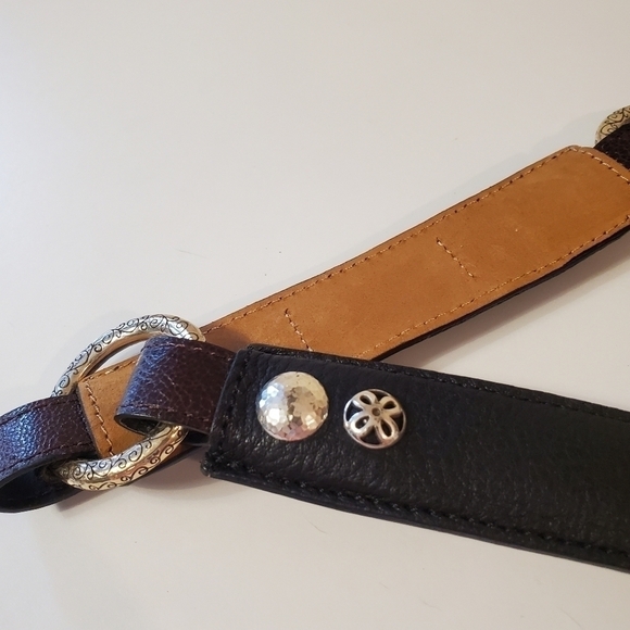 BRIGHTON "U Rock" Leather Harness Belt - Picture 7 of 9